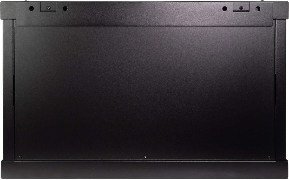 6U Wallmount Cabinet Enclosure 19-Inch Server Network Rack with Locking Perforated Door Black B296
