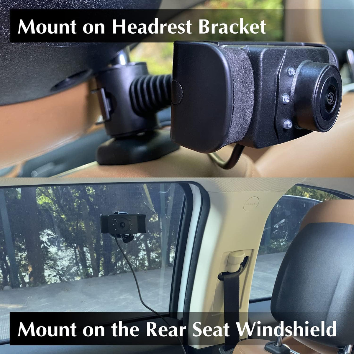 1080P HD Baby Car Monitor with Camera and Night Vision J4149