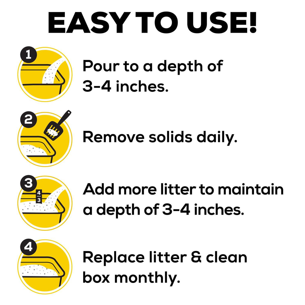 Instant Action Cat Litter M4928