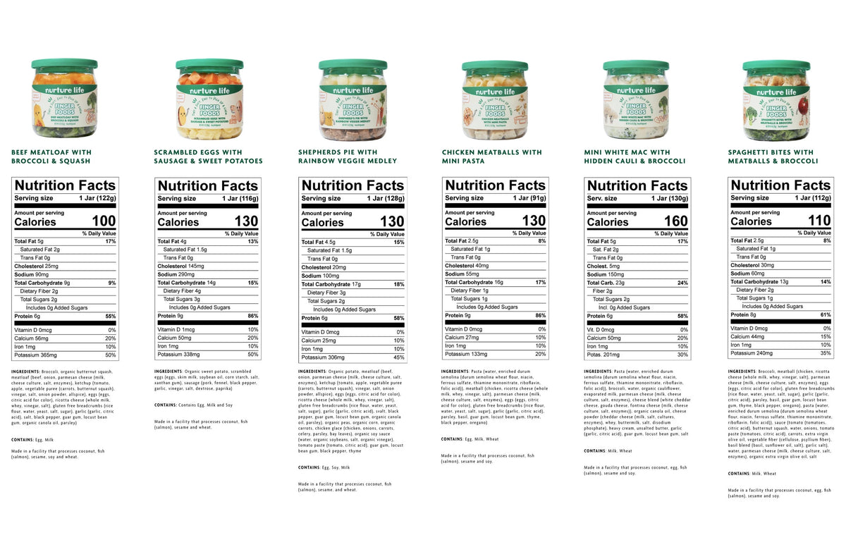 Organic Baby Finger Food 12-Meal Variety Pack O18487
