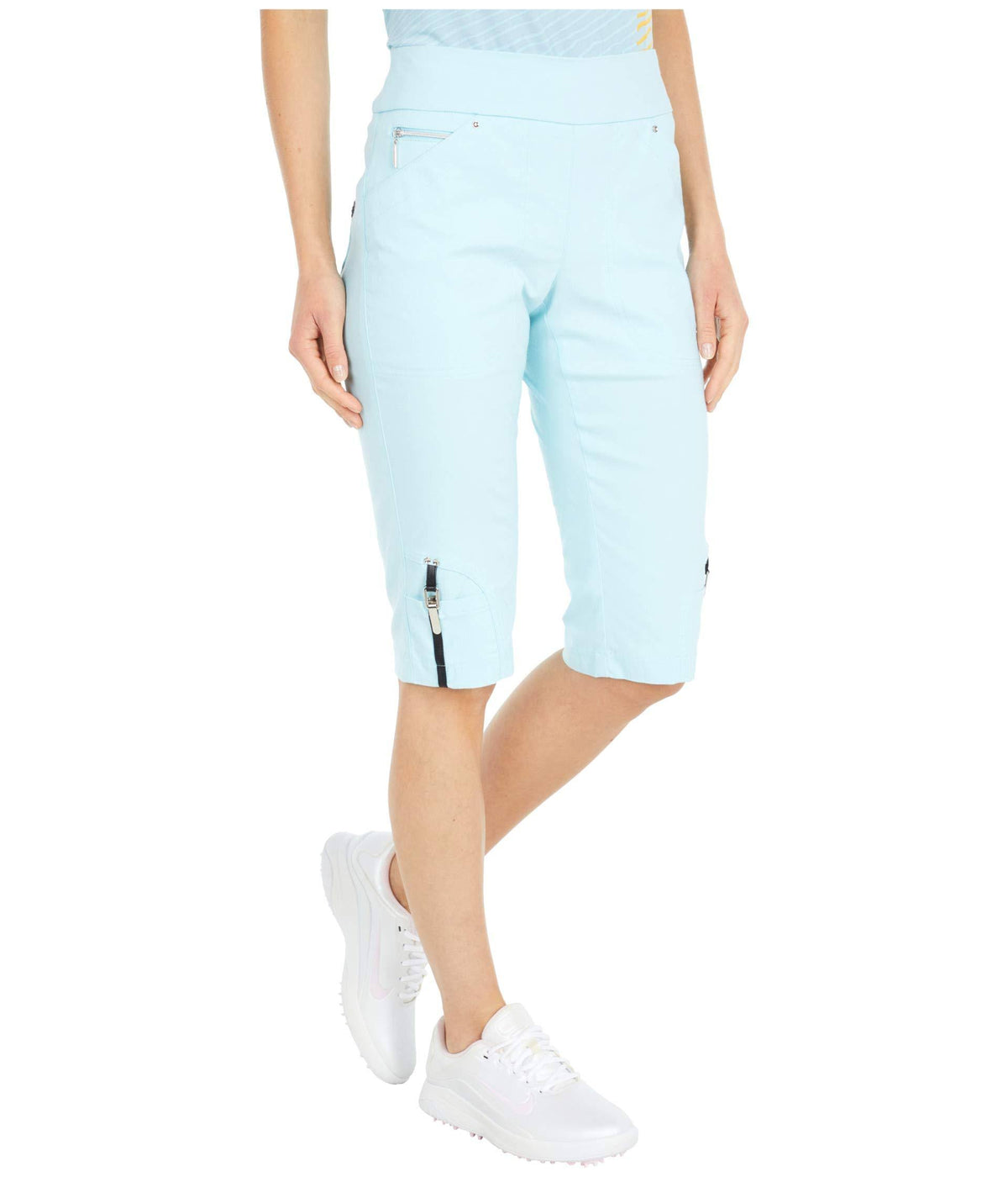 Skinnylicious Pull-On Knee Capris K11865