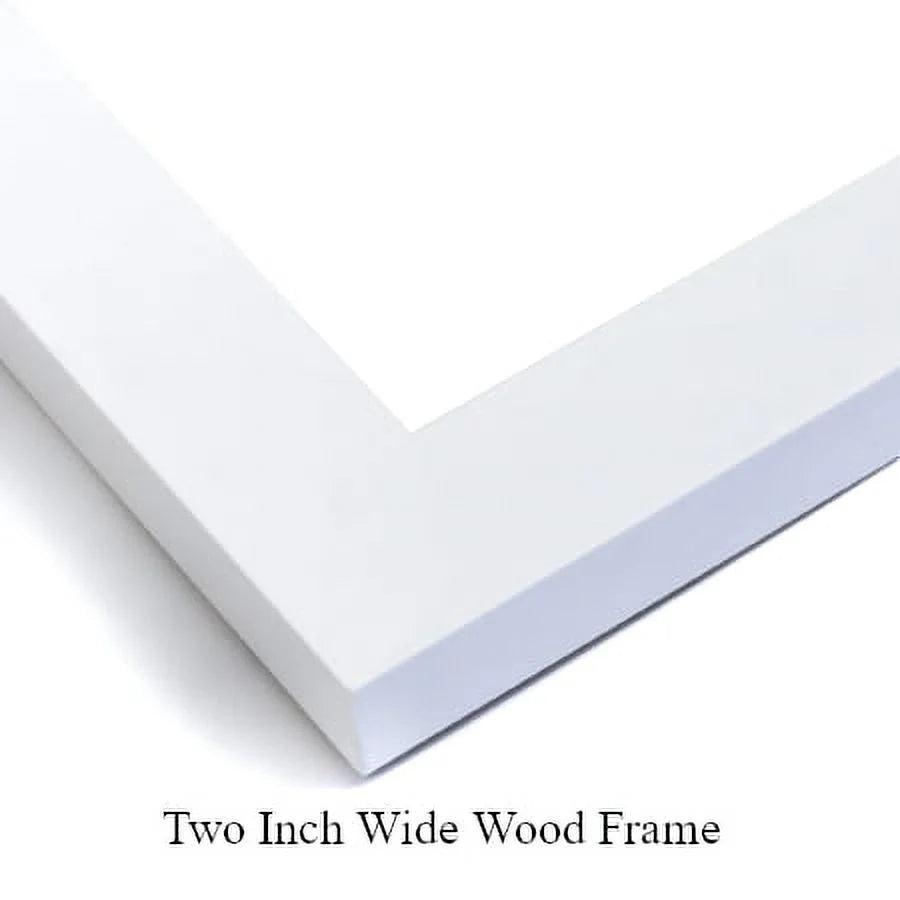 21x20 White Modern Wood Framed Museum Art Print Z790895