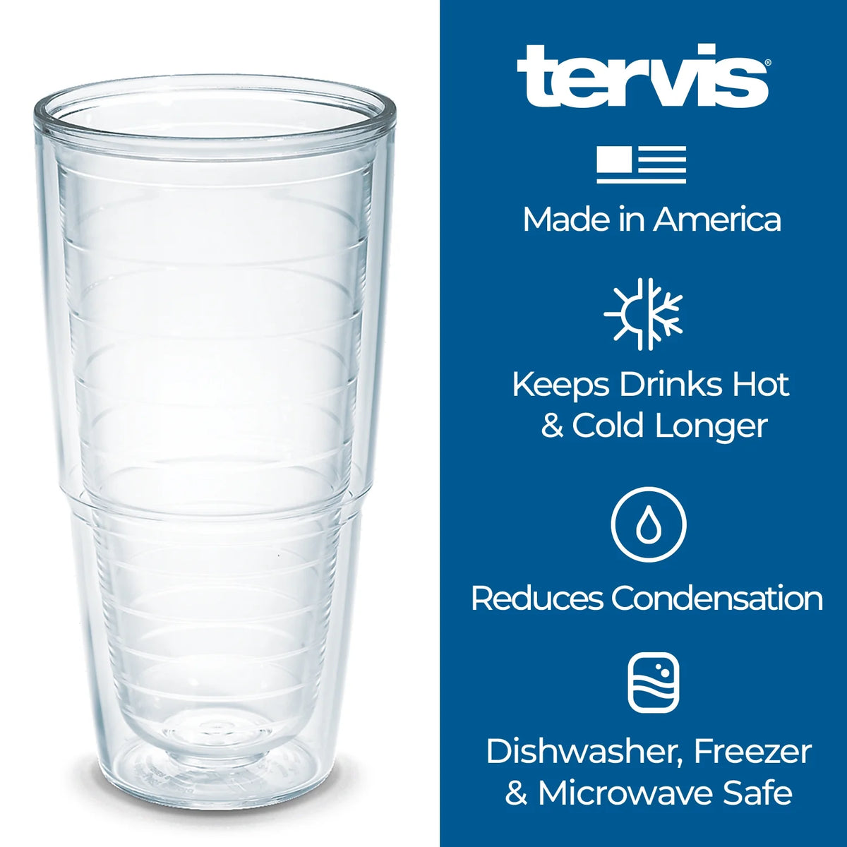 24oz 2pk Double Walled Insulated Tumbler Travel Cup E6055