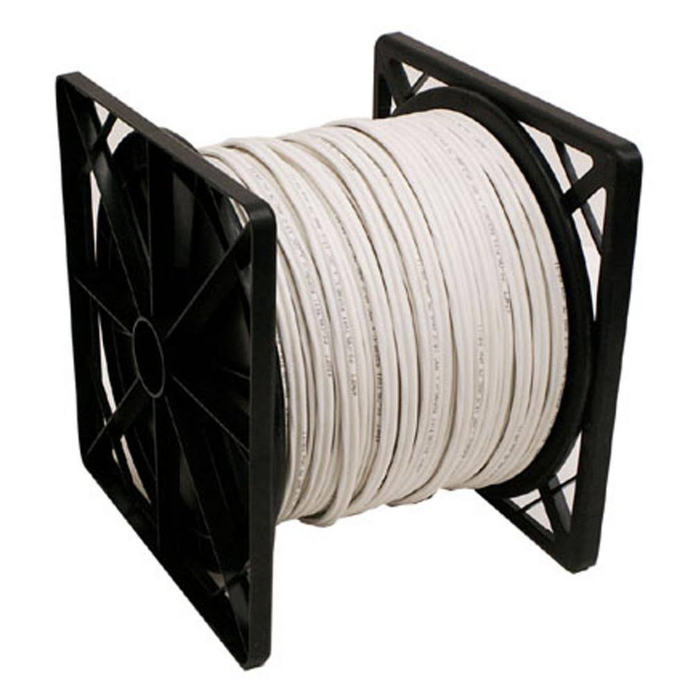 500 ft. RG59 Closed Circuit TV Coaxial Cable with 18/2 Power and 24/2 Data in White S73630