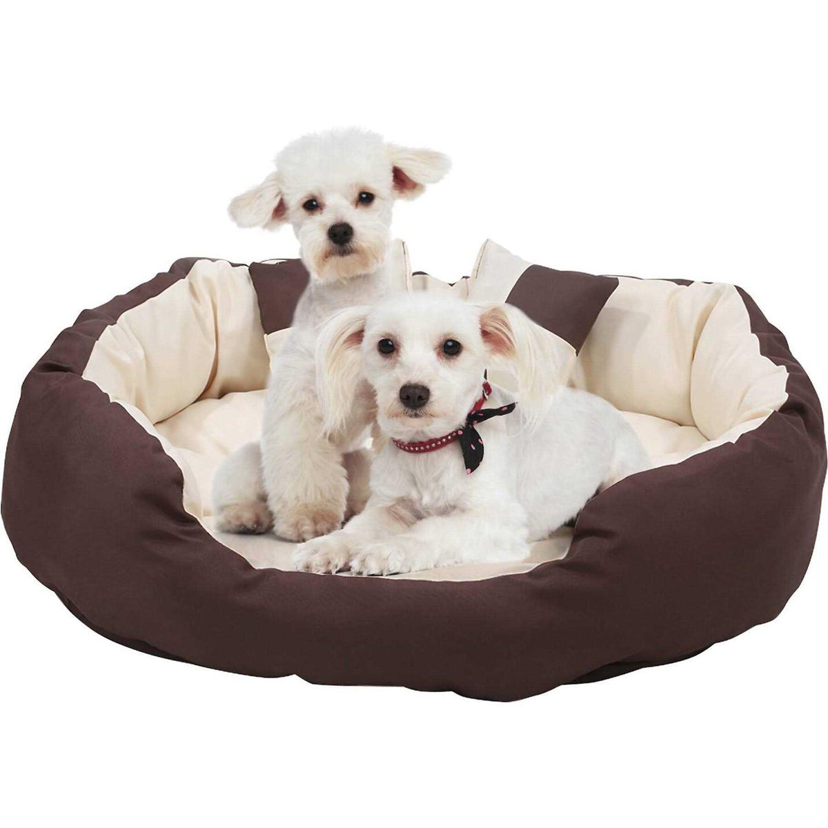 Oval Bolster Cat Dog Bed K5623