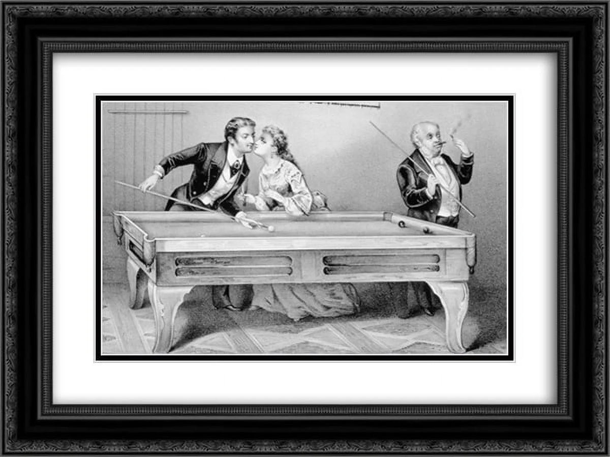 Black Ornate Framed Art Print K44415