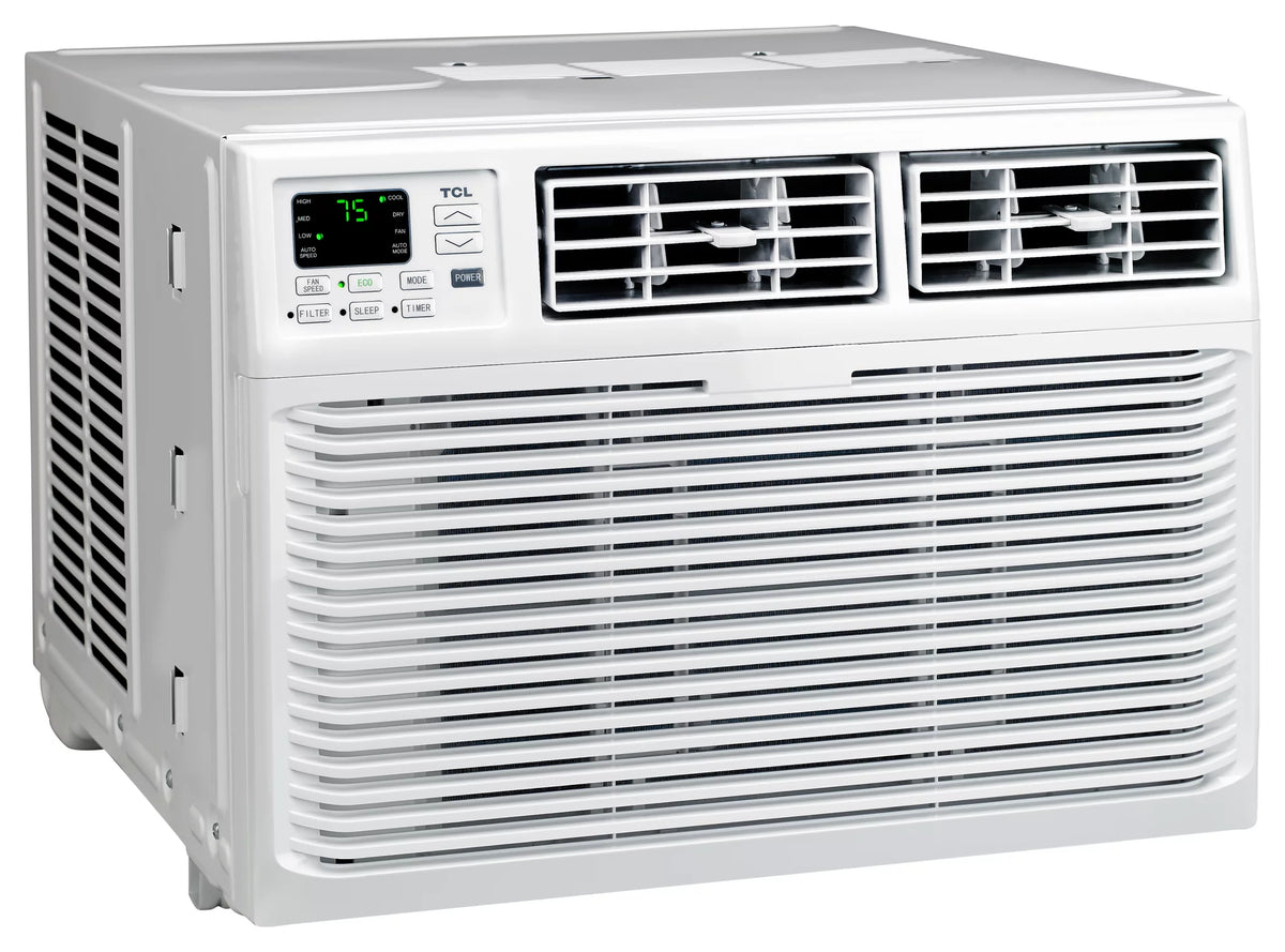 8000 BTU Smart Window Air Conditioner with Remote White I908918