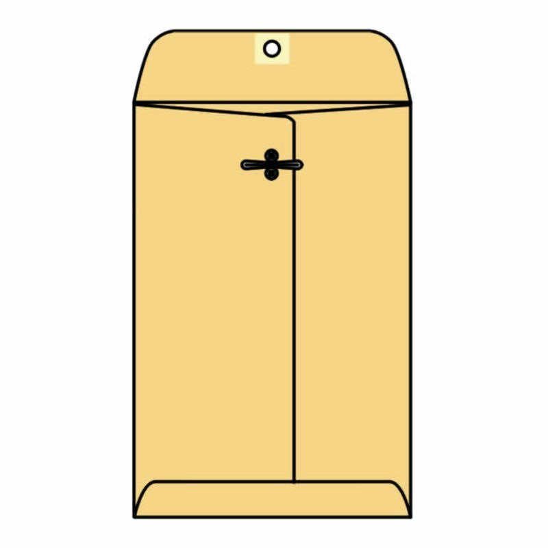 Open End Clasp Catalog Envelopes, 10x22 x 15x22, 32# Golden Kraft, Box of 100 W70902