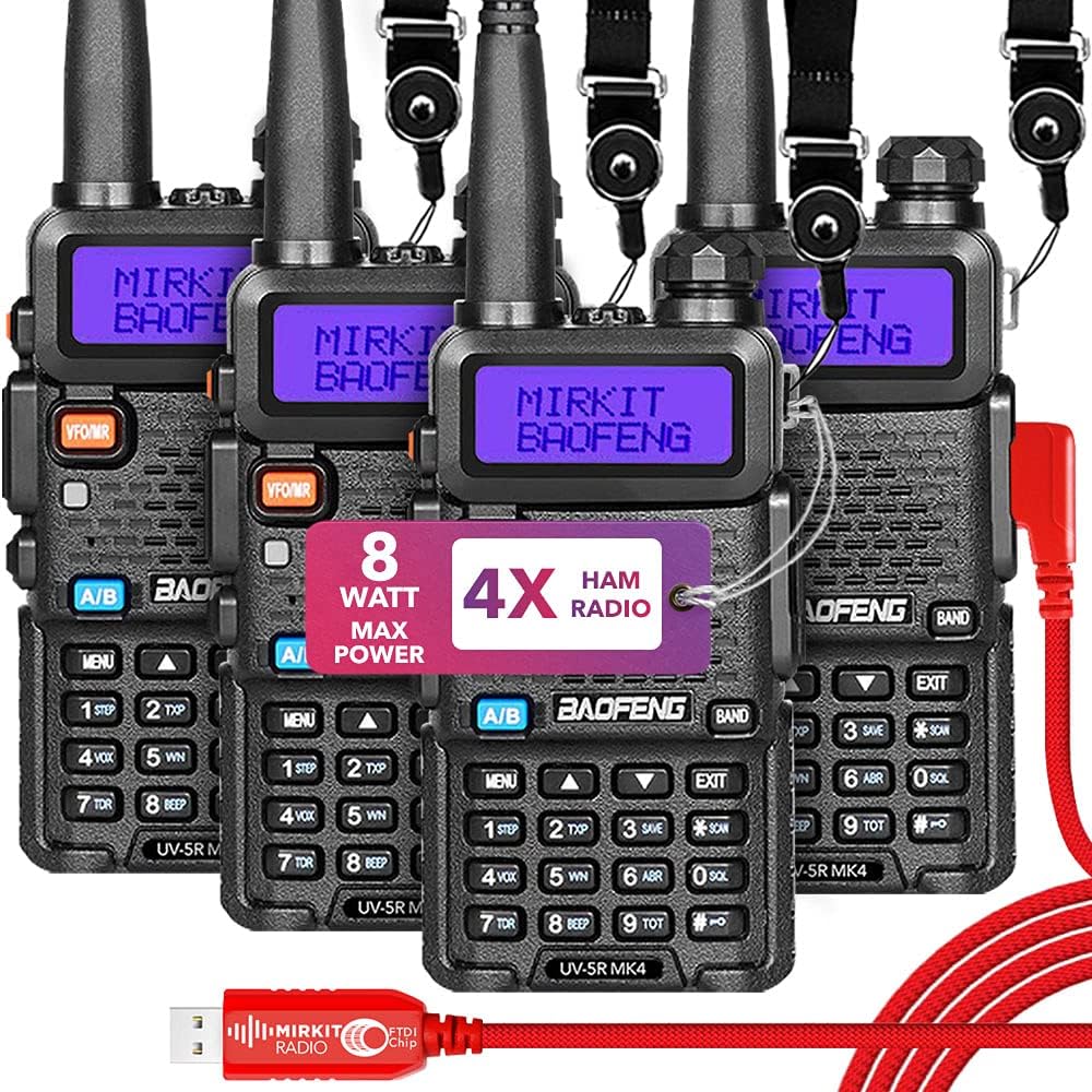 8 Watt Two Way Radio with 1800 mAh Battery I21315