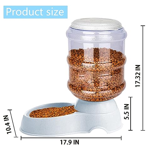 3 Gallon Gravity Automatic Dog Cat Feeder Y448