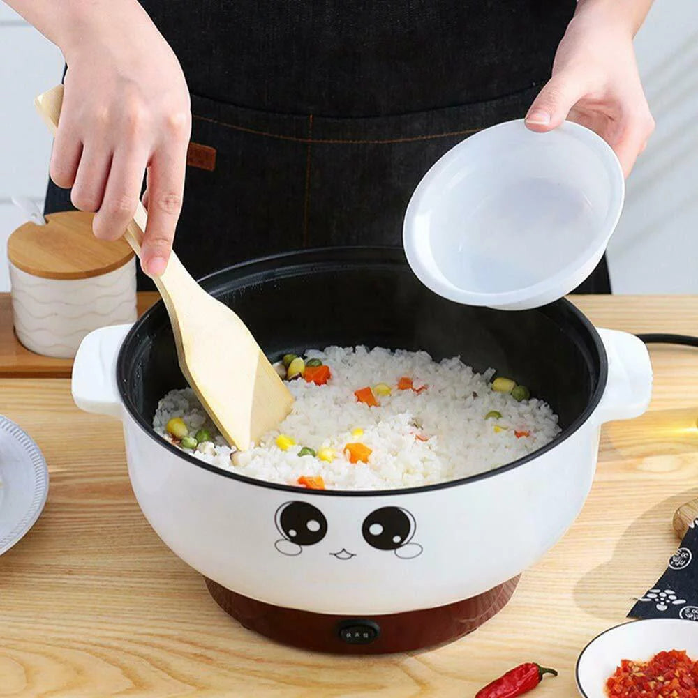 Electric Multi-Pot, 110V Electric Skillet Nonstick Hot Pot, 2.3L N25825