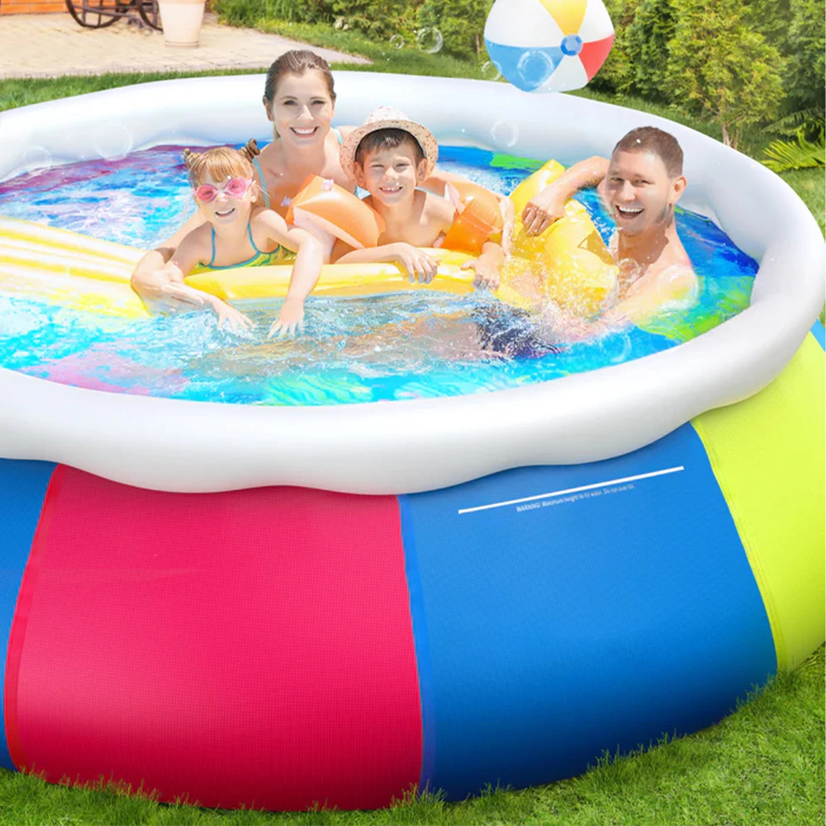 10ft x 30in Inflatable Swimming Pool L891042