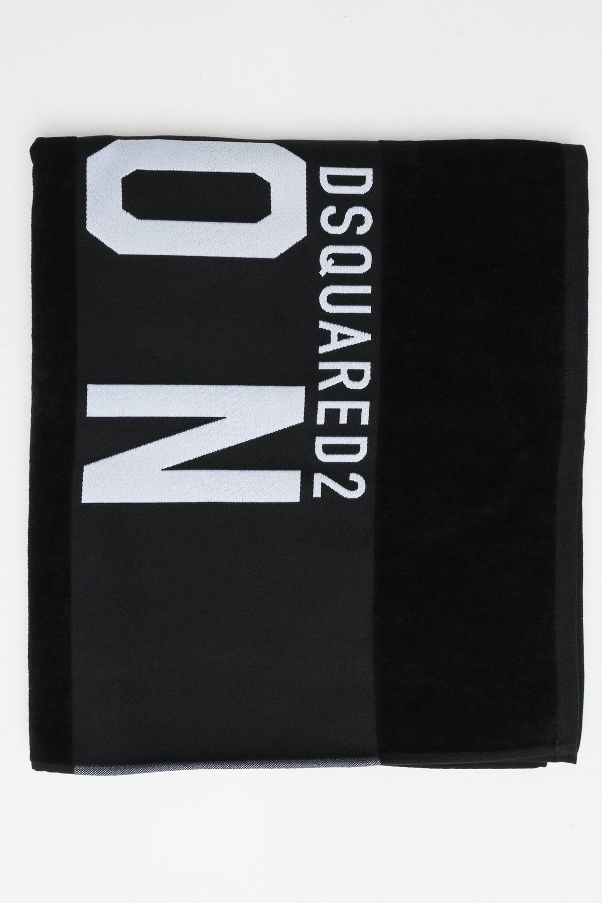 Black Cotton Beach Towel T22786