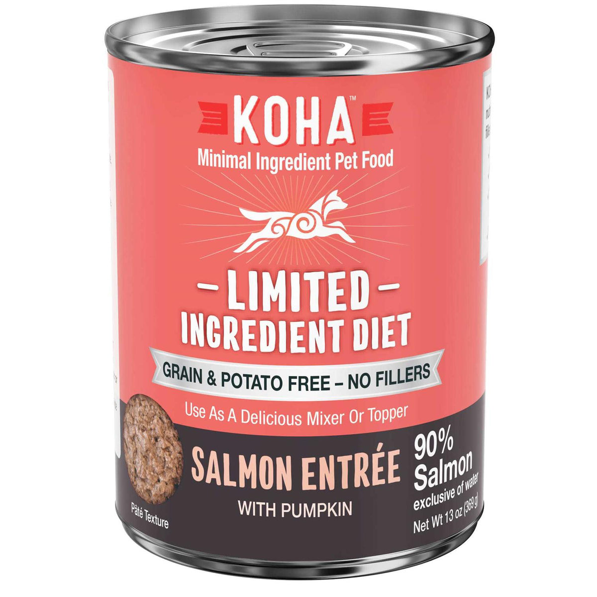 Grain & Potato Free Limited Ingredient Diet Salmon Entree with Pumpkin Canned Dog Food U7265