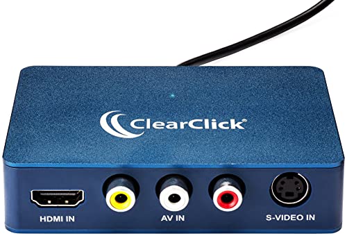1080P Audio Video Capture Device with HDMI, AV, RCA, S-Video, USB-C E276793