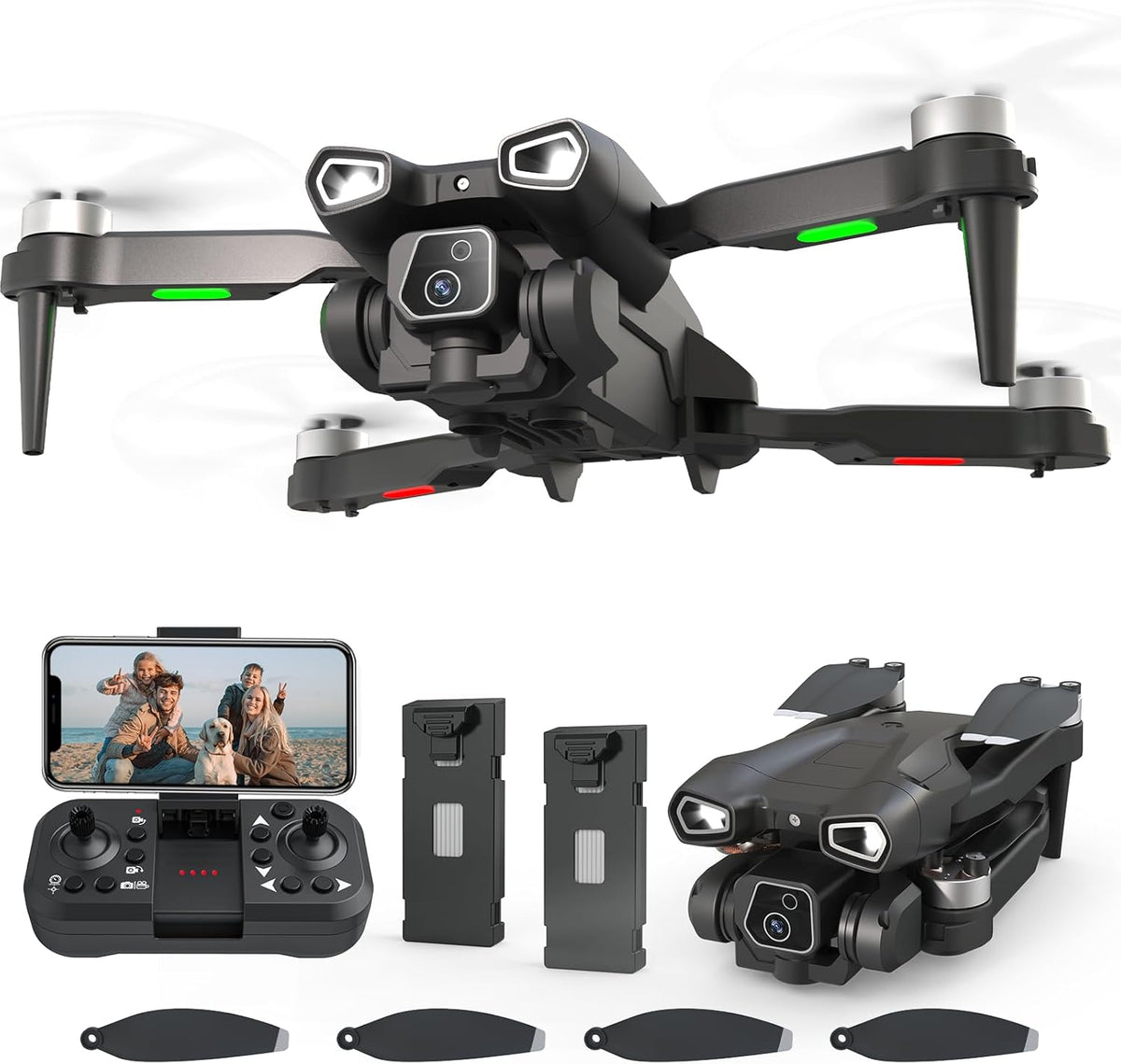 4K Adjustable Camera Drone E195
