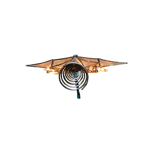 10-Light 12-Point Capiz Star Treetop L544927