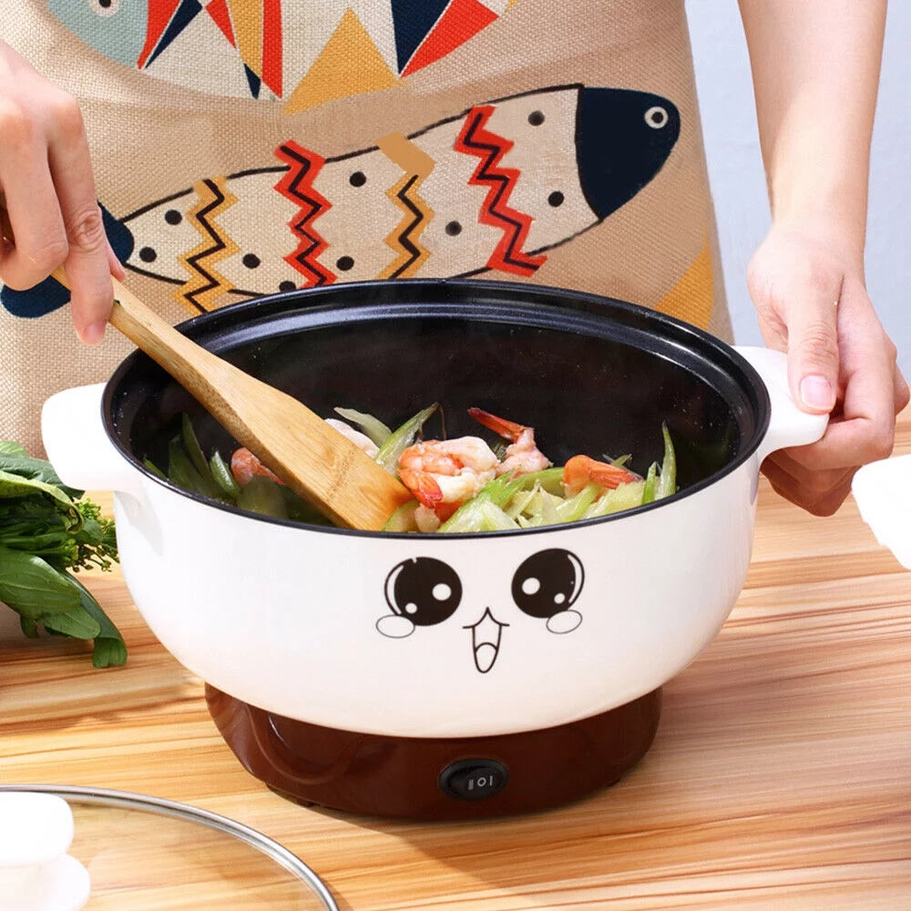 Electric Multi-Pot, 110V Electric Skillet Nonstick Hot Pot, 2.3L N25825
