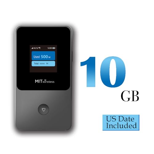 4G LTE Portable Travel WiFi Hotspot D392