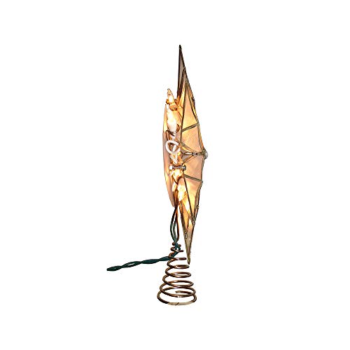 10-Light 12-Point Capiz Star Treetop L544927
