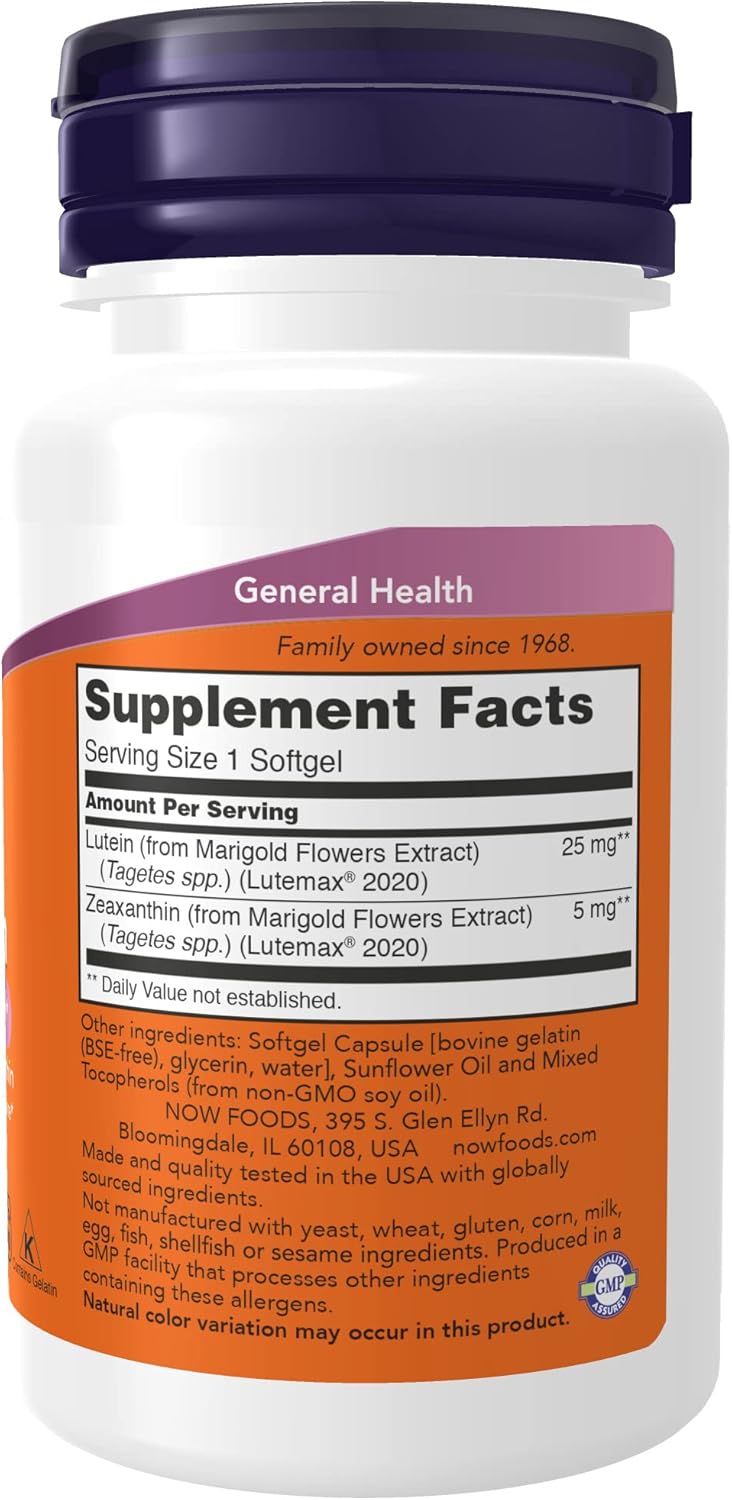 60 Softgels Lutein & Zeaxanthin Q978