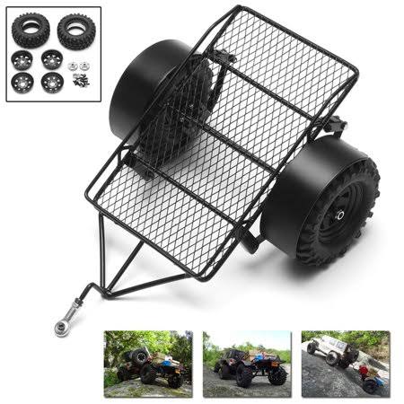 1/10 RC Crawler Metal Drag Chain Leaf Spring Hitch Mount Tow Trailer M442851