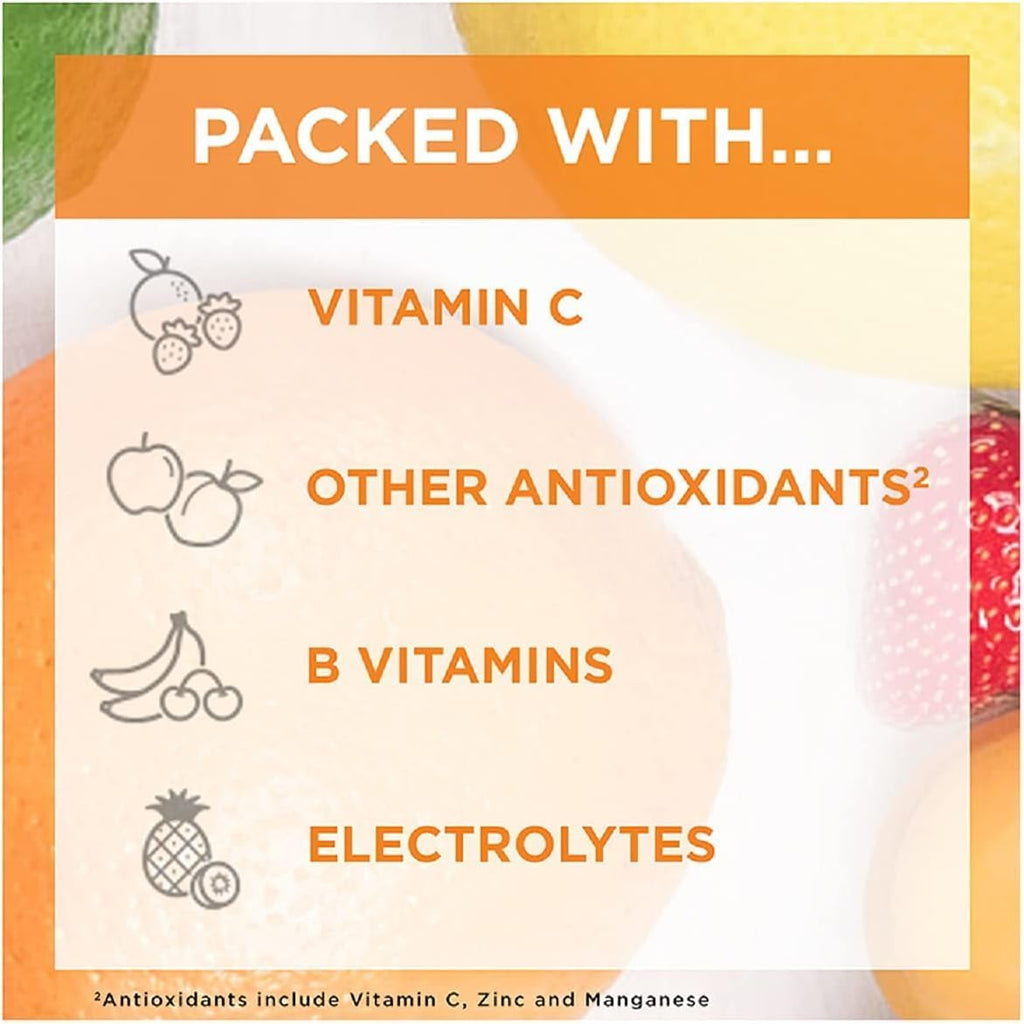 1000mg Vitamin C Powder, Raspberry Flavor, 0.32 Ounce (Pack of 30) R172448