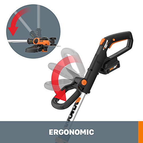 20V Cordless String Trimmer & Edger with Battery and Charger B6033
