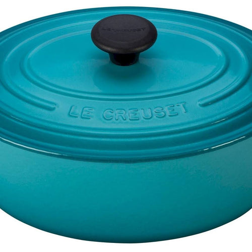 2.75-Quart Cast Iron Oval Dutch Oven C523