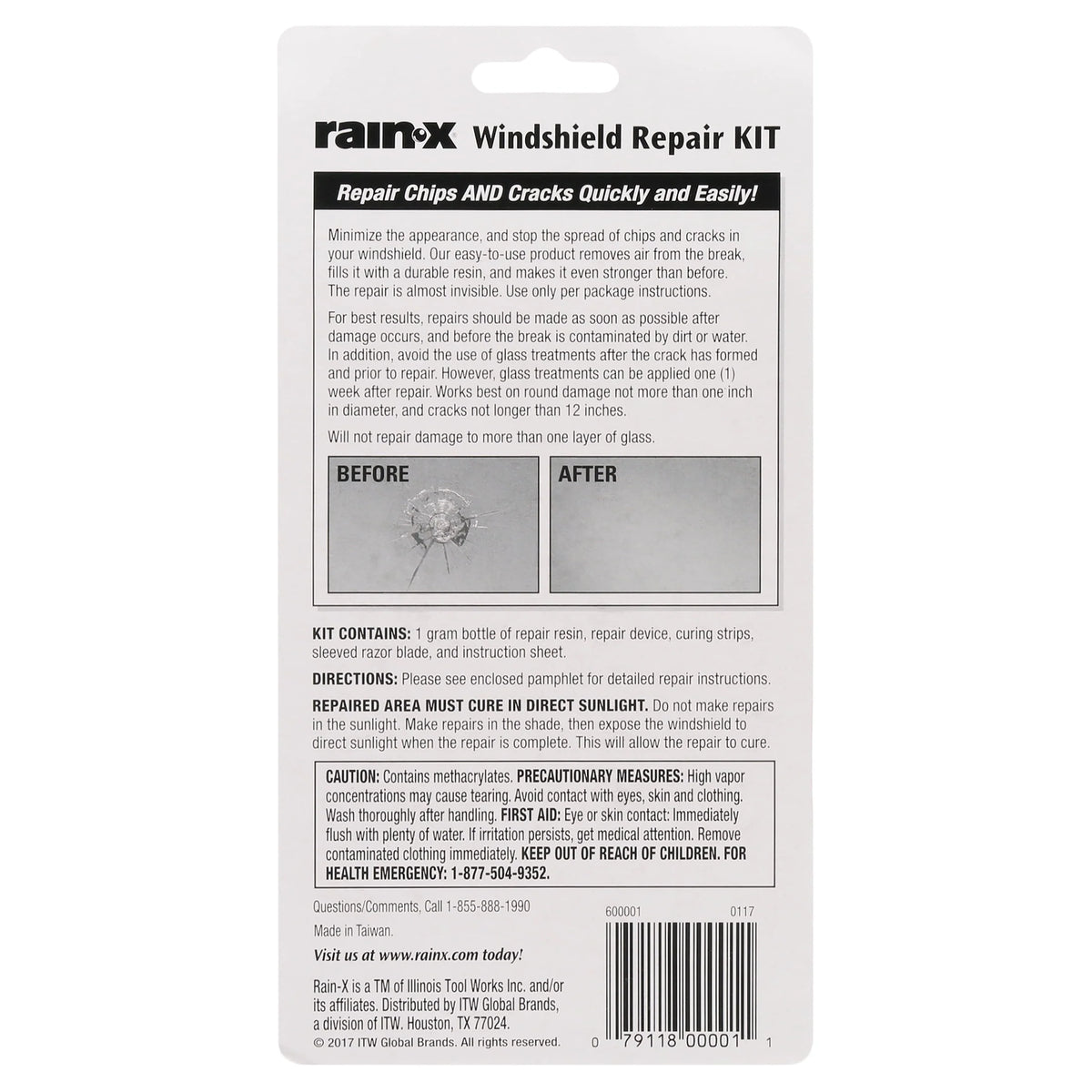 Windshield Repair Kit V88365