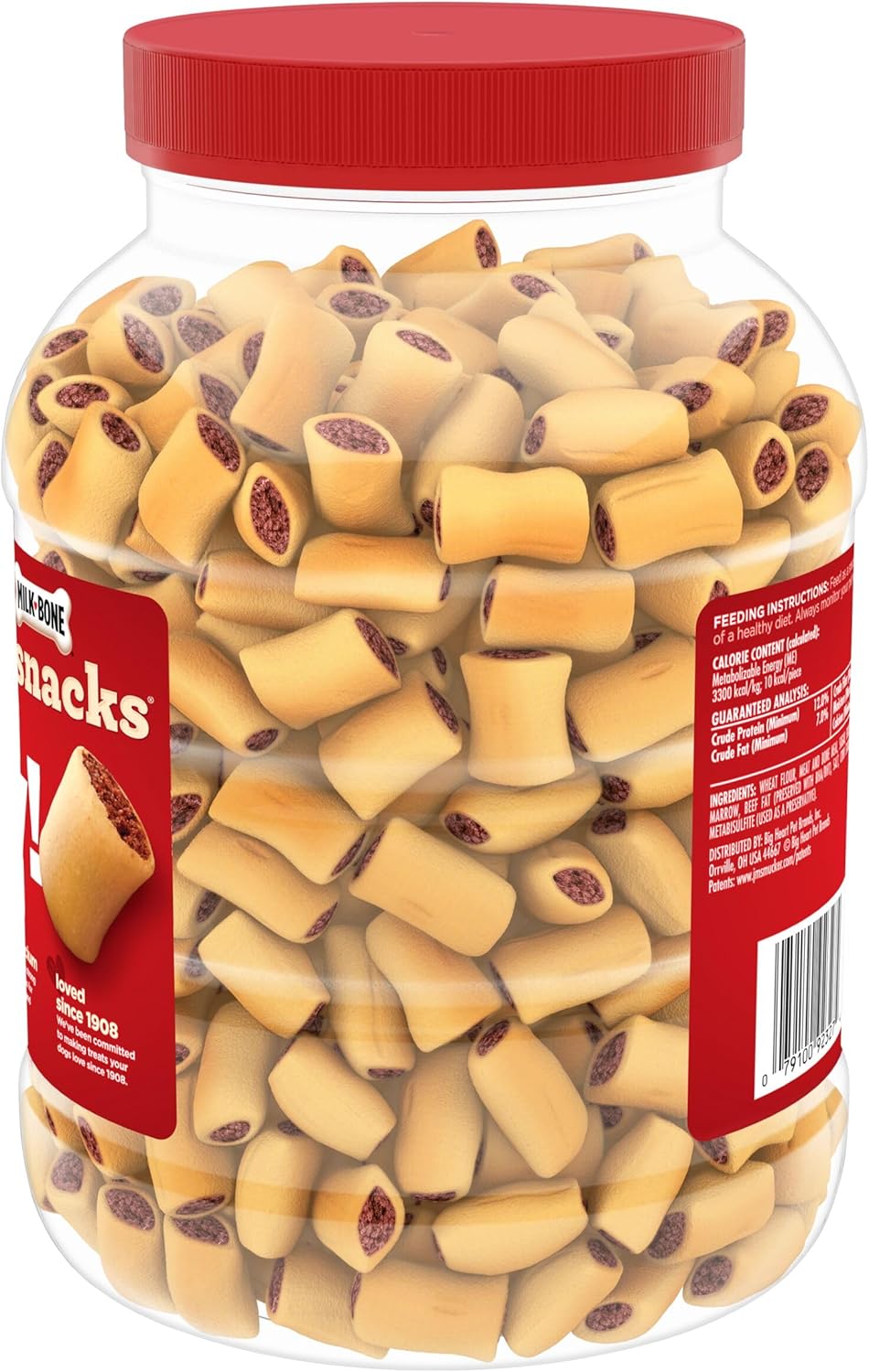 Dog Treats Bundle: Beef 40 Ounce + Chicken 25 Ounce L58677