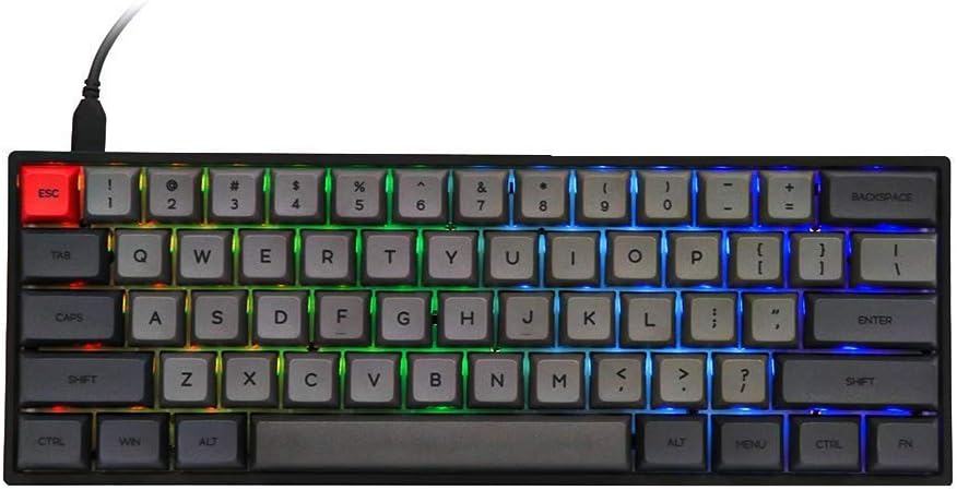 61 Keys Bluetooth Mechanical Keyboard with RGB Backlit Z4315
