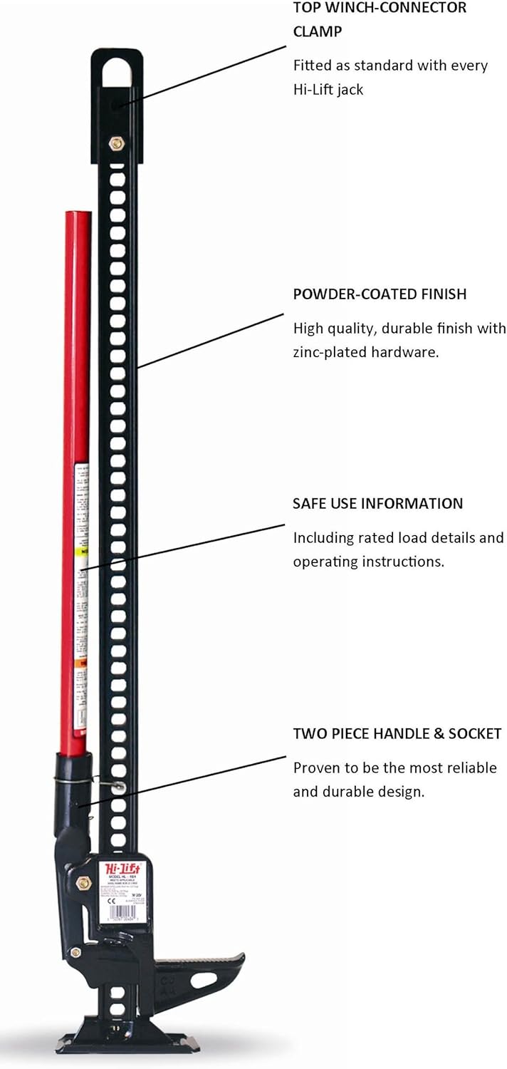 Black Cast and Steel Jack F347