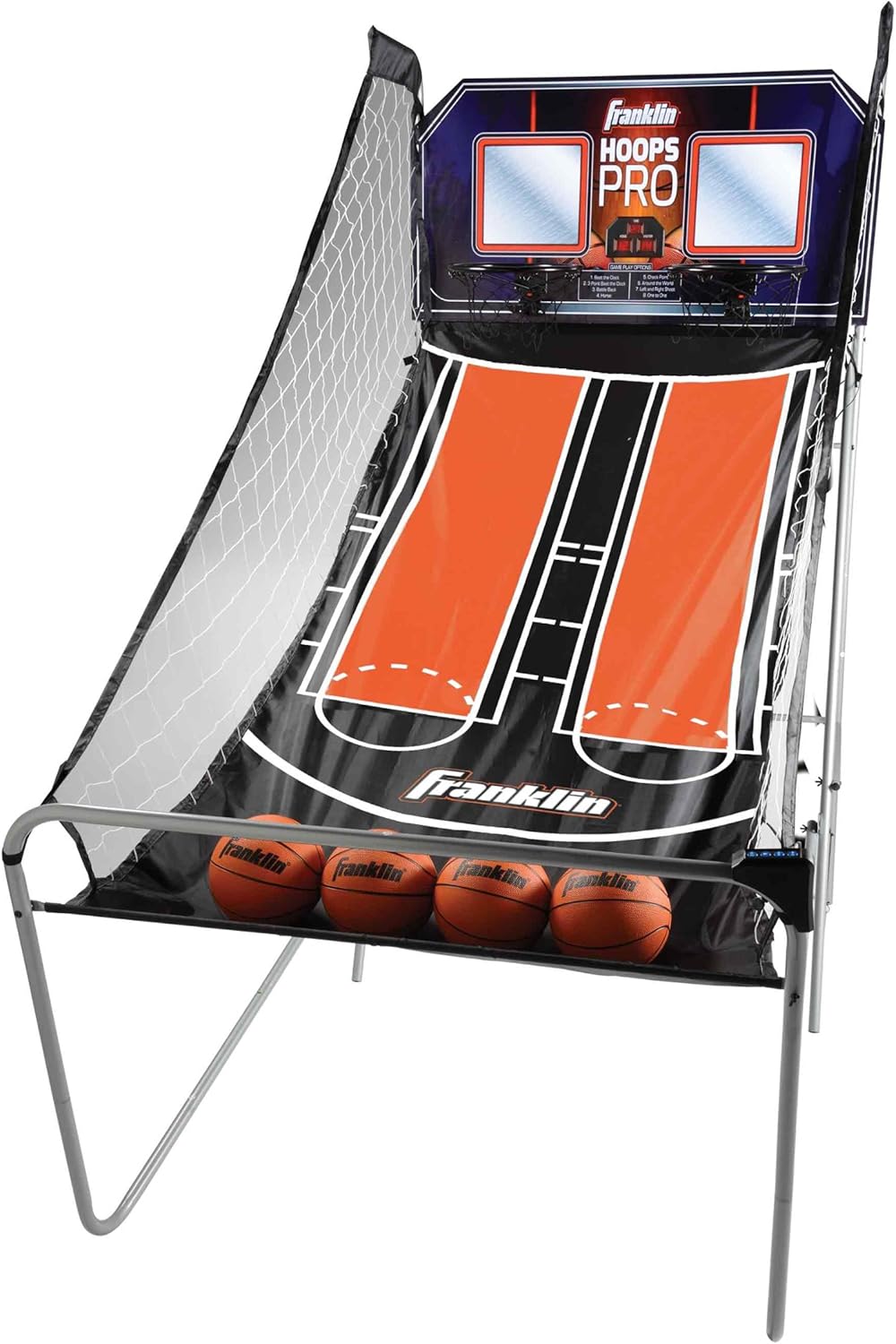 Arcade Basketball Game with 4 Mini Basketballs B495763