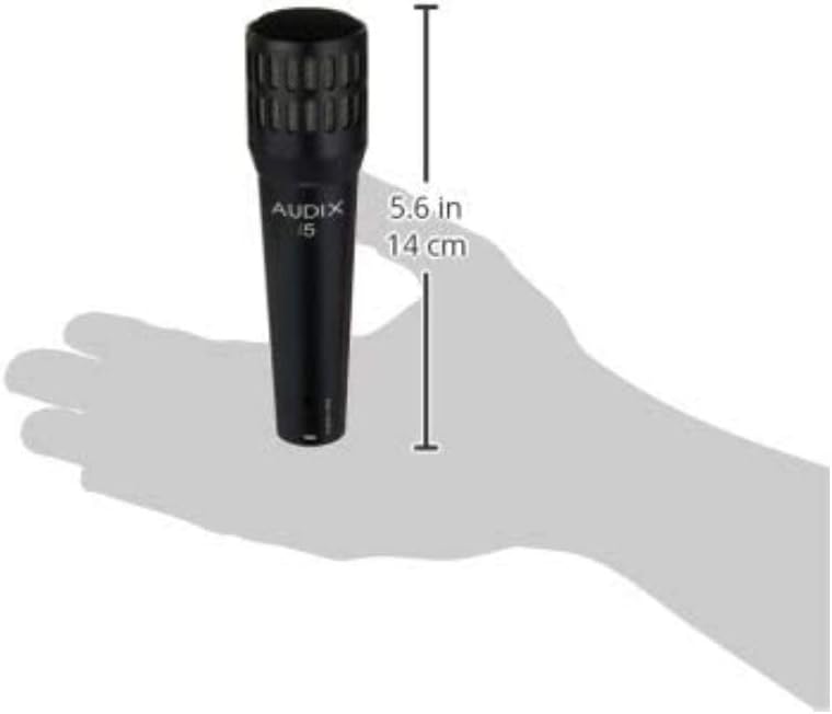 Dynamic Instrument Microphone + Boom Microphone Stand + XLR Mic Cable H552
