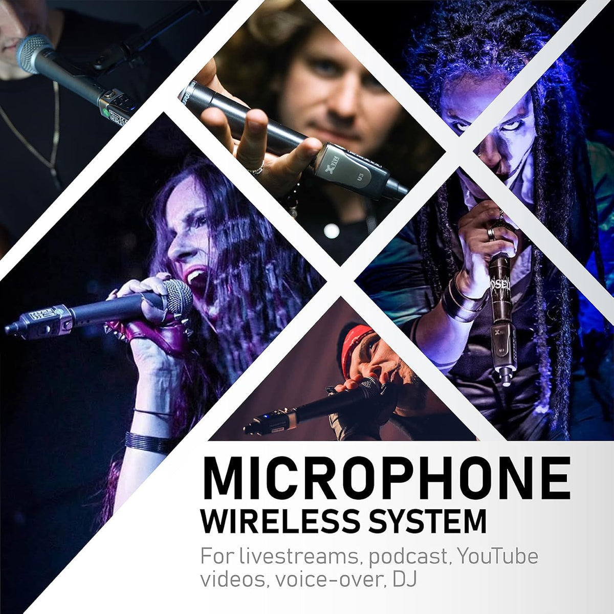 XLR Wireless Microphone System F884