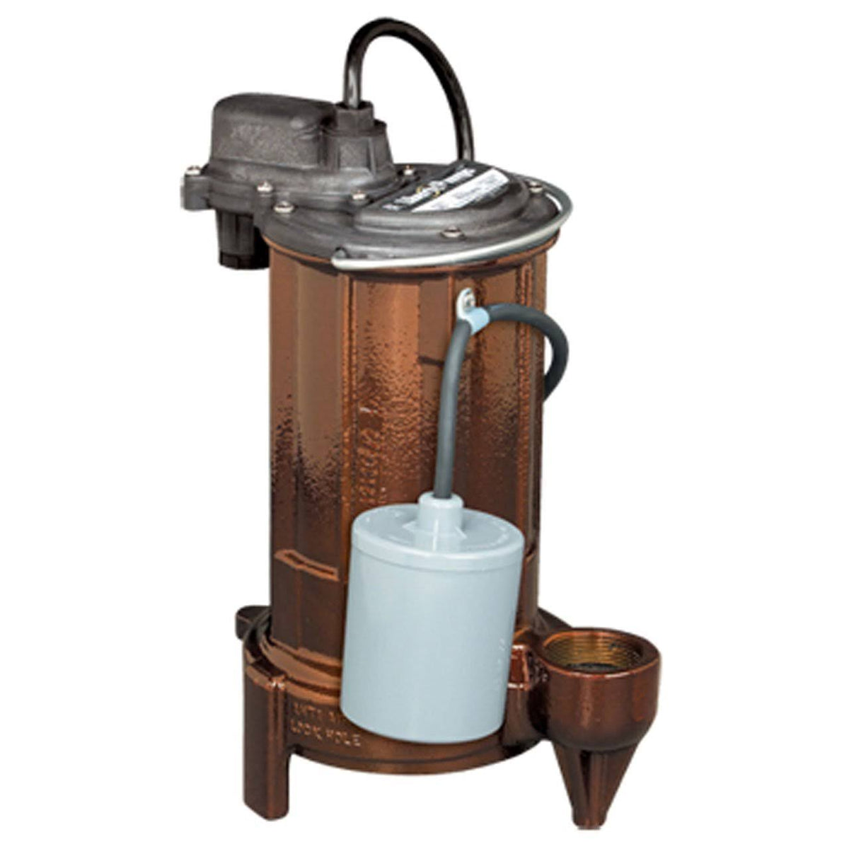 3/4 HP Manual Effluent Pump - 115V, 25 ft Cord S30587