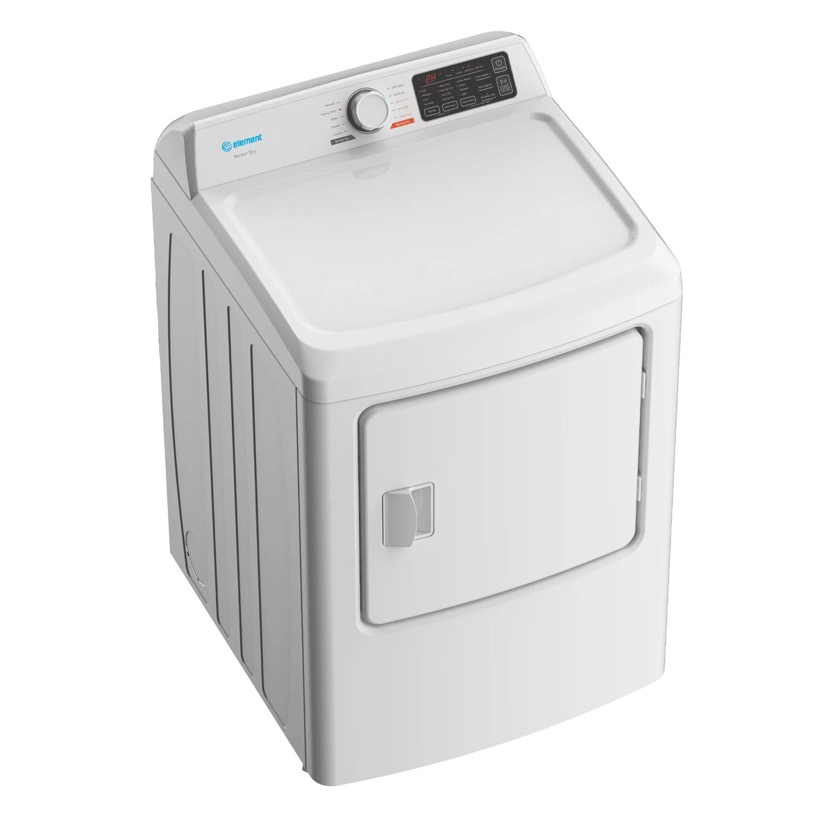 6.7 cu. ft. Front Load Gas Dryer in White Q87276