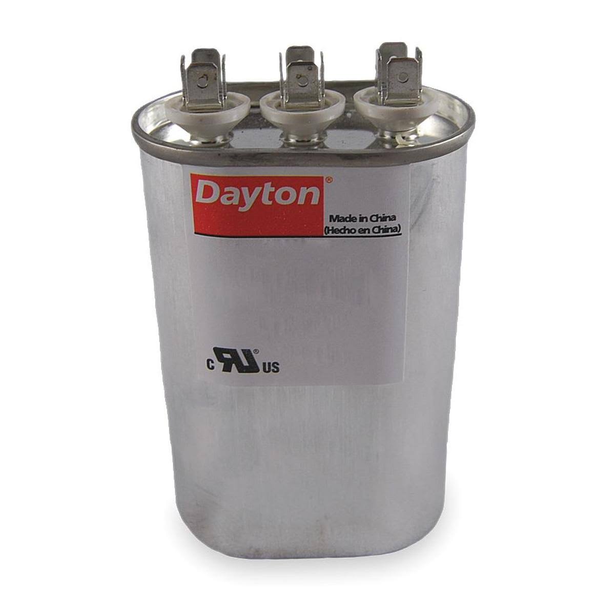 Dual Run Capacitor, 50/5 Mfd, 440V, Oval F163