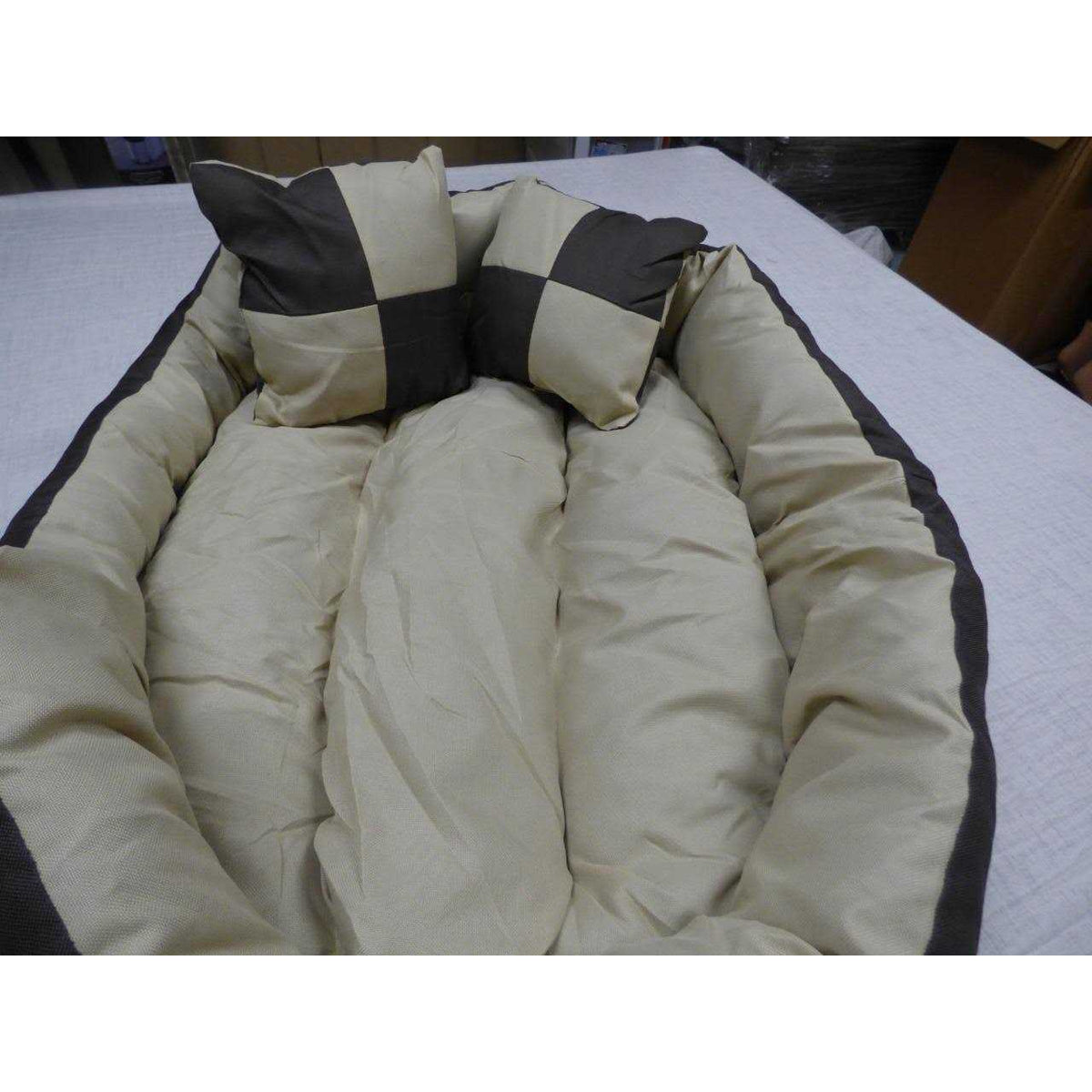 Oval Bolster Cat Dog Bed K5623