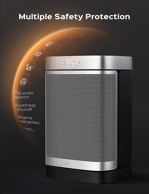 1500W Oscillating Electric Space Heater D7099