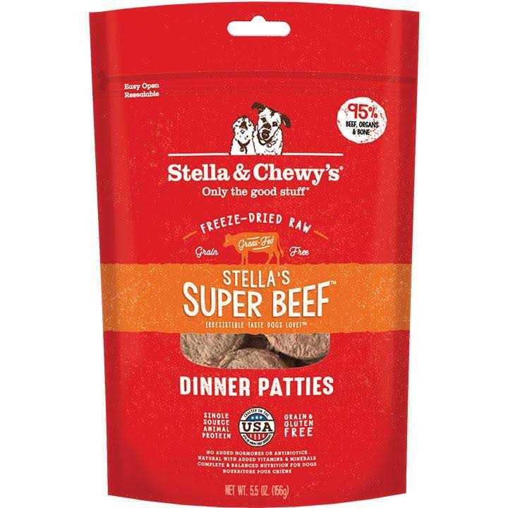 Freeze Dried Dog Food Patties Beef X144235