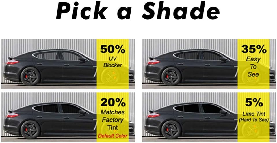 Car Window Tinting Kit Precut Tint Front Side Windows N8457