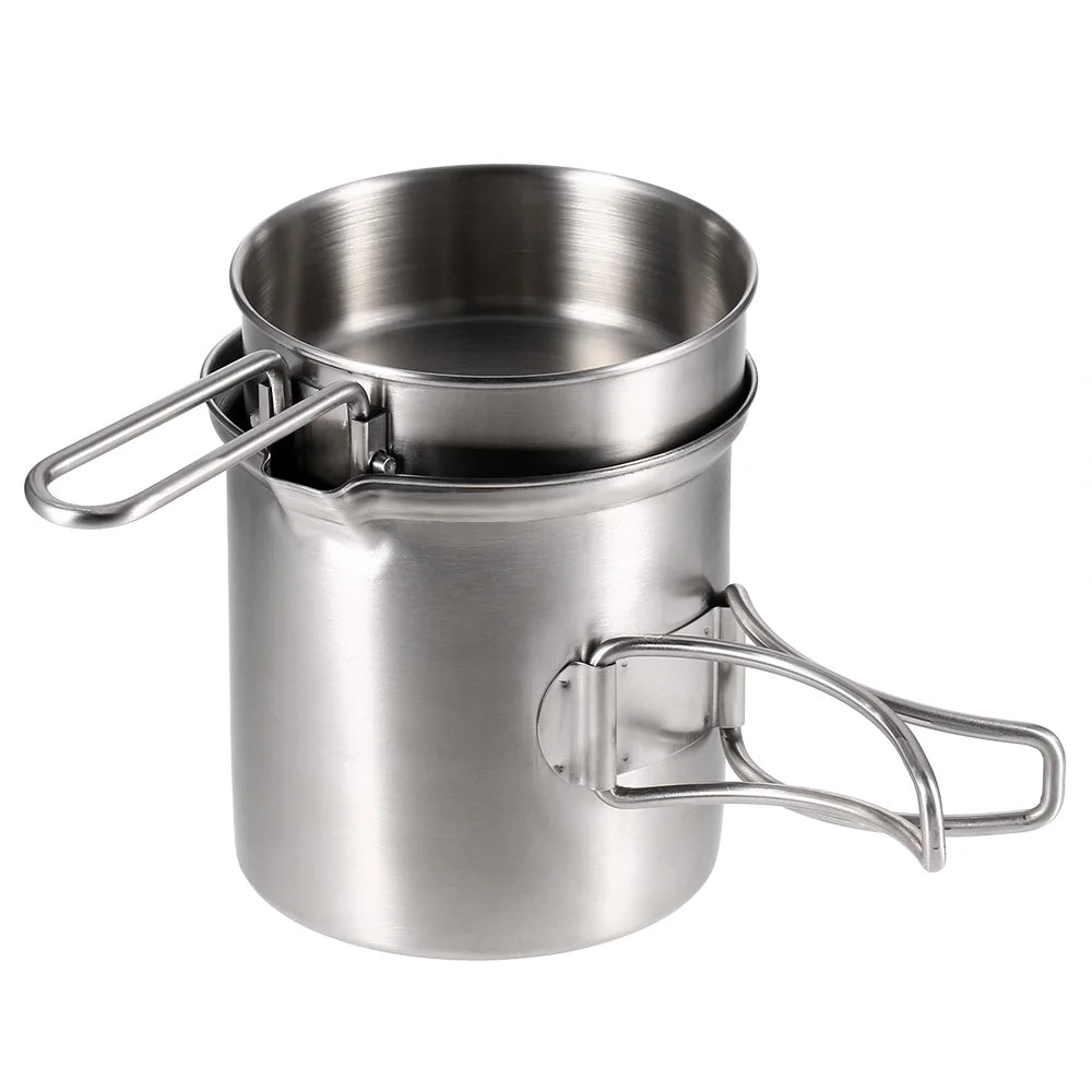 Wood Burning Stove and Cooking Pot Set E281780