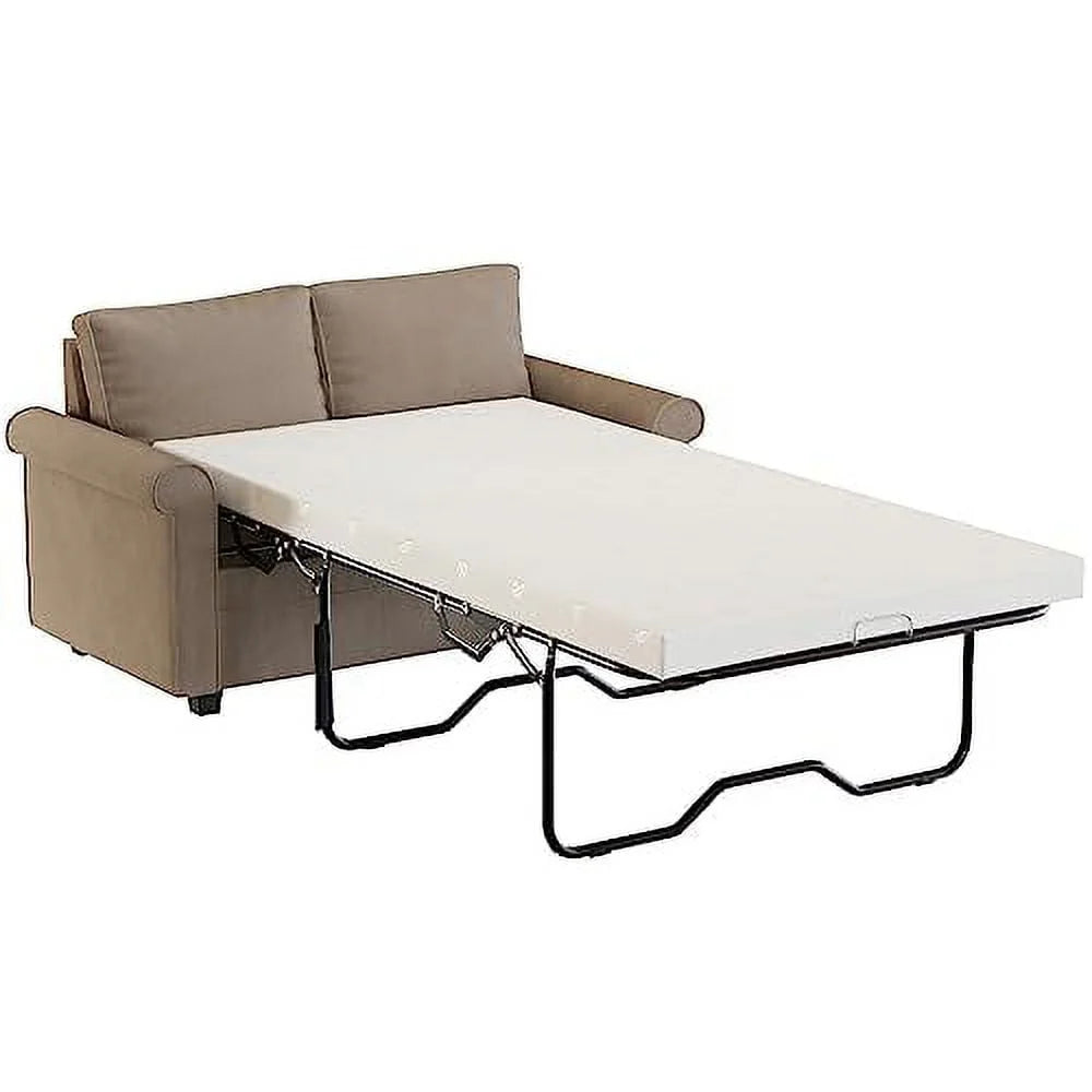 Brown Corduroy 2 in 1 Sleeper Sofa Bed H743869