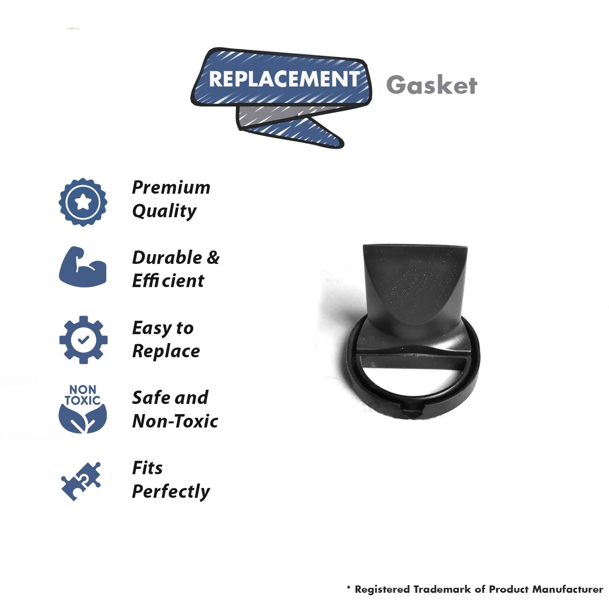 Bottom Gasket Seal Replacement Part V17209