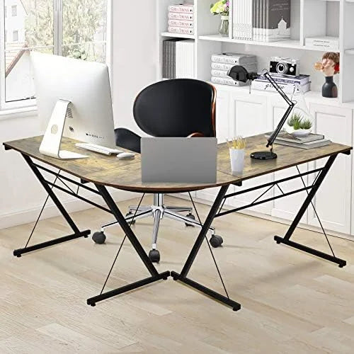 L-Shaped Corner Computer Desk C87249