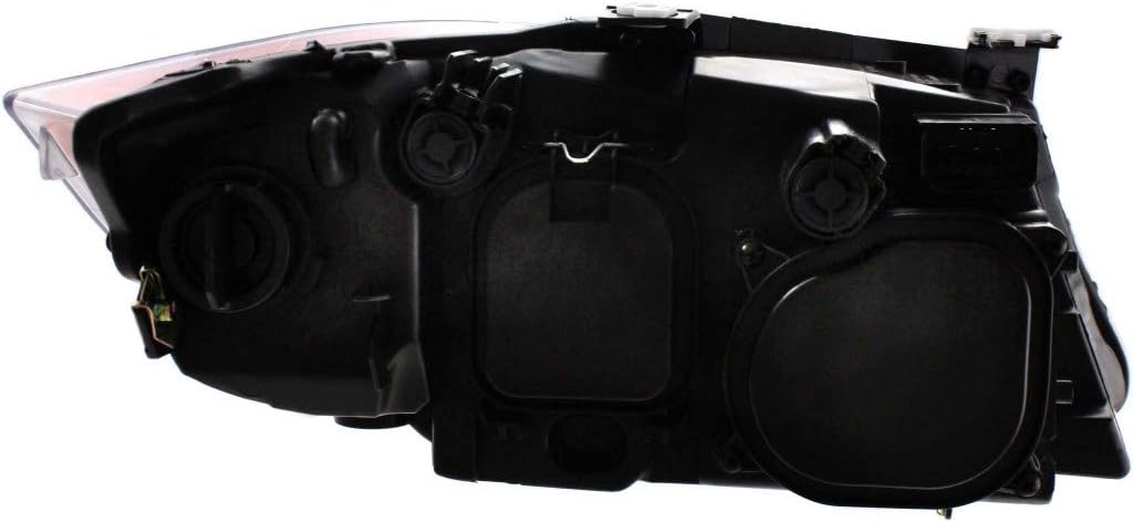 2006 BMW 325xi Headlight Assembly Passenger Side Black Housing Q11255