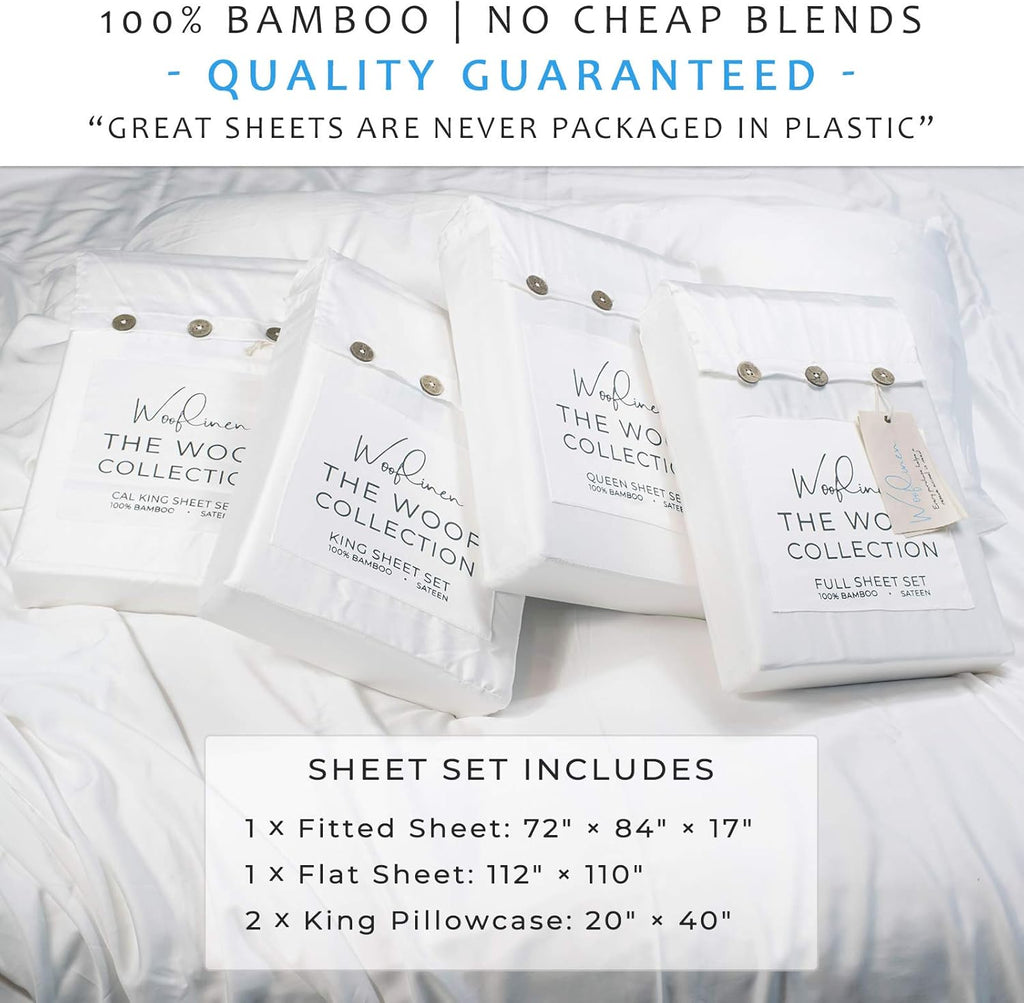 100% Bamboo 4pc Sheet Set (California King) P32502