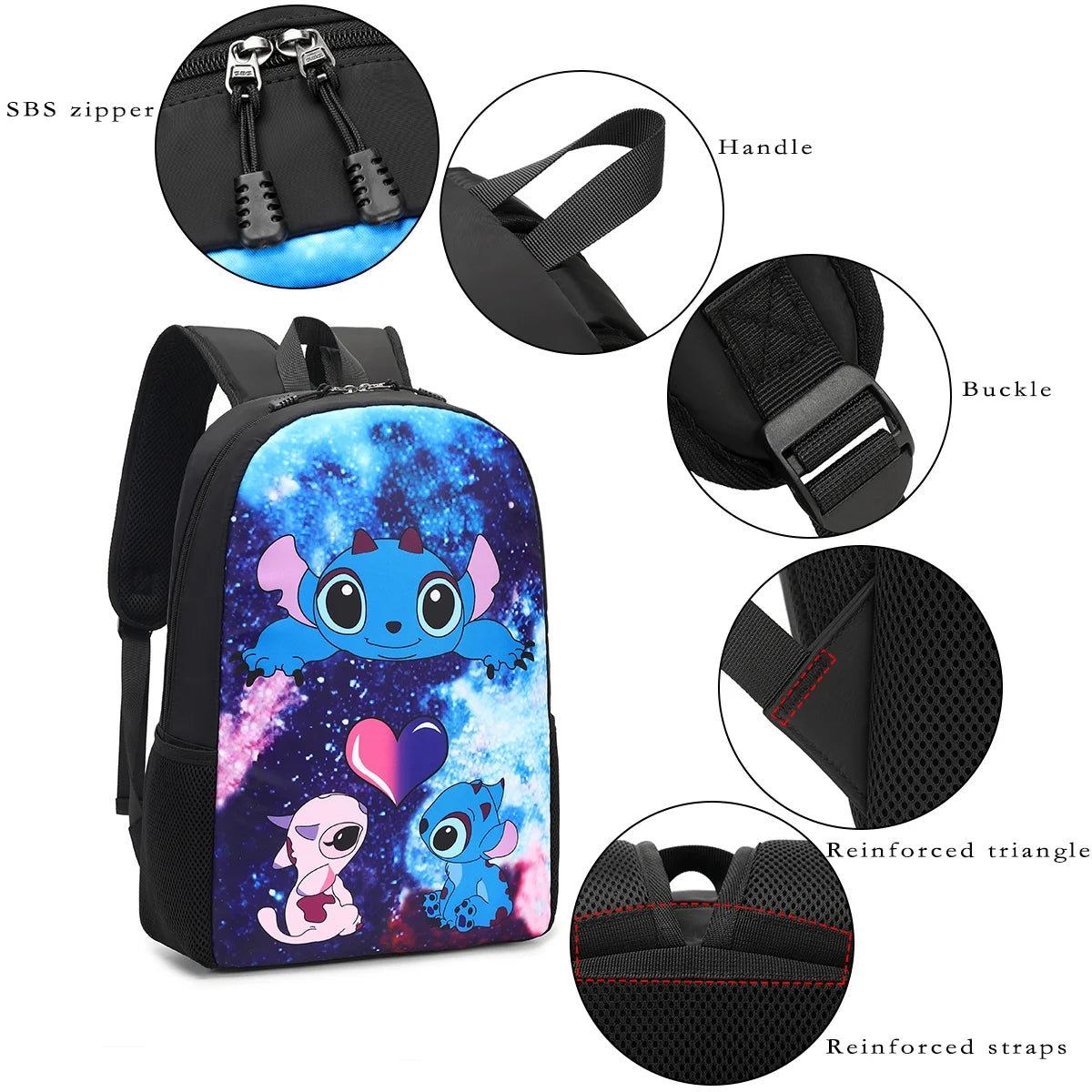 Boys Girls Backpack Combo Set 3 Piece Set Z179652